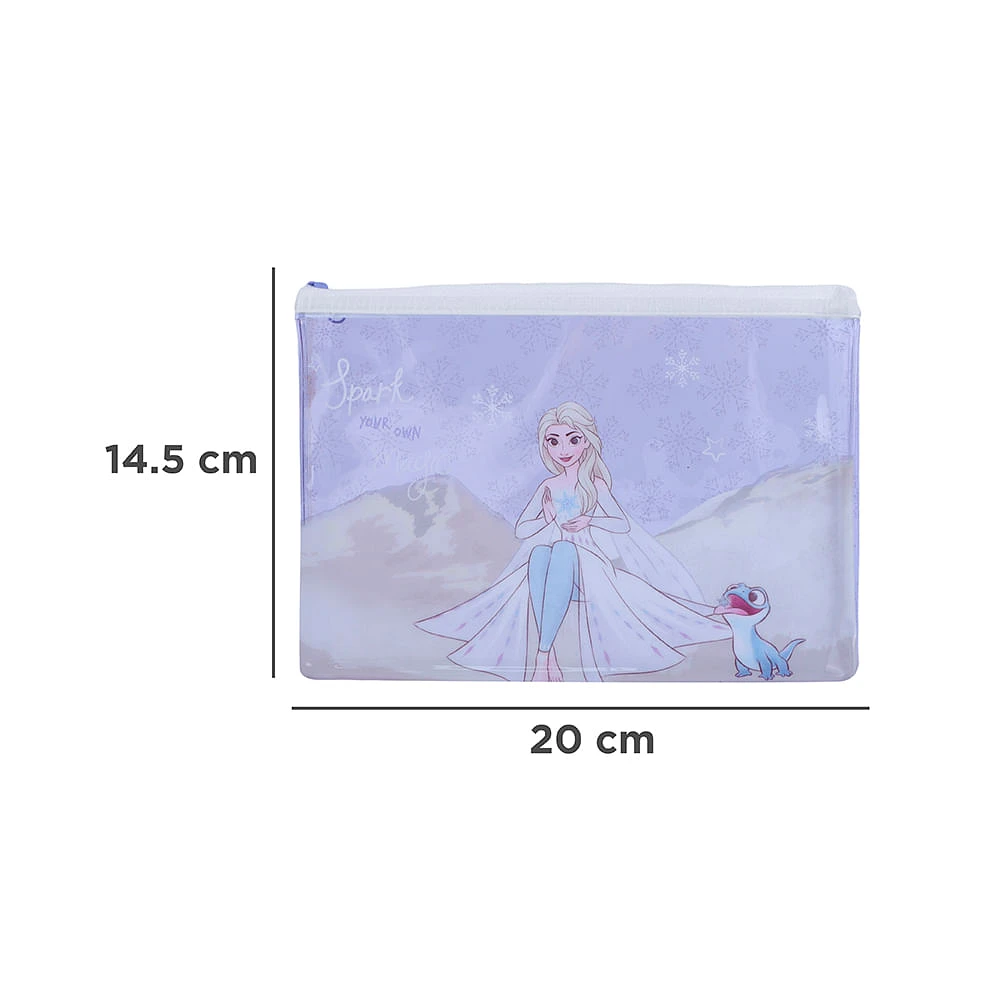 Lapicera Disney Elsa Frozen Sintética 20x14.5 cm