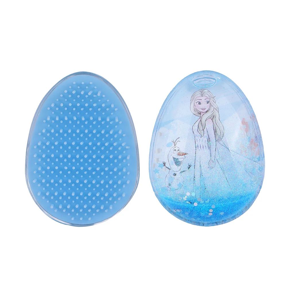 Cepillo Ovalado Para Cabello Disney Frozen Sintético Azul