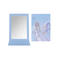 Espejo De Tocador Plegable Disney Elsa Frozen Azul 22.6x16.3 cm