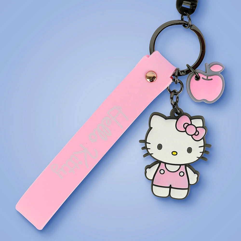 Accesorio Decorativo Para Celular Sanrio Hello Kitty Silicona Rosa 23 cm