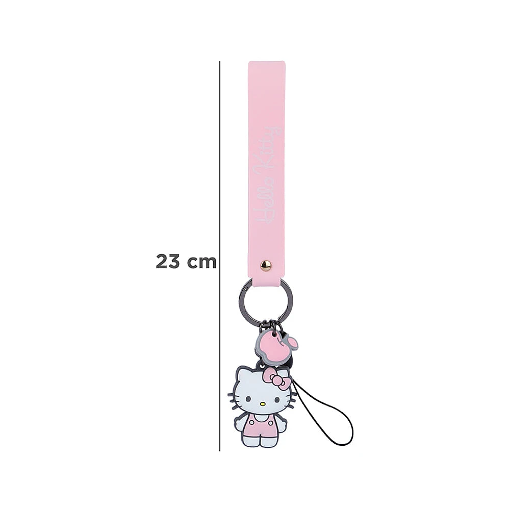 Accesorio Decorativo Para Celular Sanrio Hello Kitty Silicona Rosa 23 cm