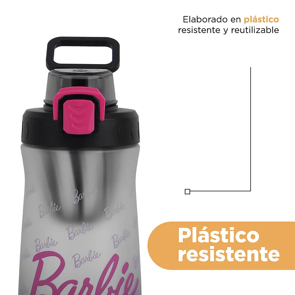 Cilindro Con Infusor Plástico Negro 1100 ml