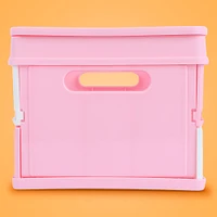 Cesta De Almacenamiento Sanrio Sintética Rosa 30.6x20.1 cm