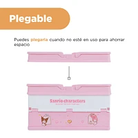 Cesta De Almacenamiento Sanrio Sintética Rosa 30.6x20.1 cm