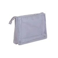 Bolsa De Viaje Textil Gris 23x5x17 cm