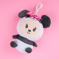 Llavero Disney Minnie Mouse Disfrazada De Panda Felpa 16 cm