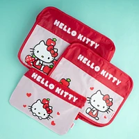 Set Bolsas De Viaje Sanrio Hello Kitty Textiles 3 Piezas
