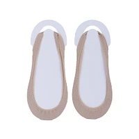 Set Tines Para Mujer Tipo Protectores Textiles Beige 23-25 2 Pares