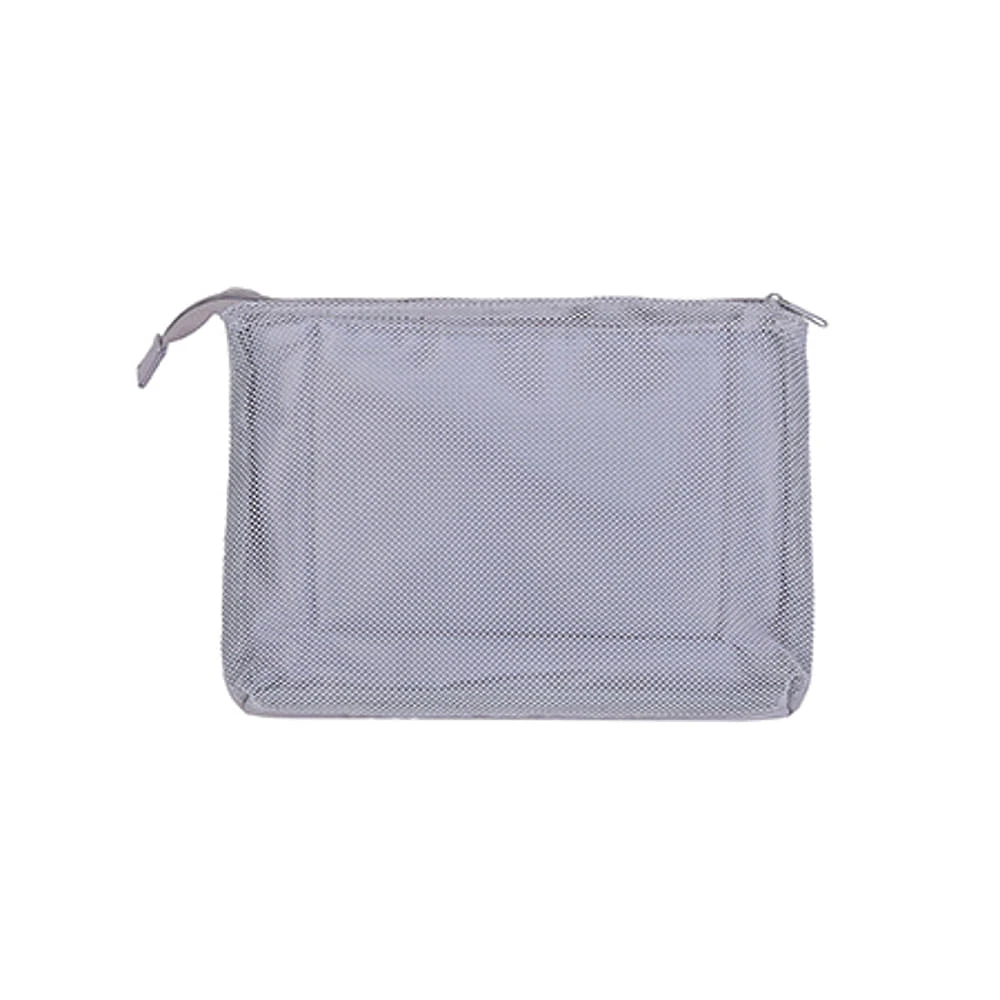 Bolsa De Viaje Textil Gris 23x5x17 cm