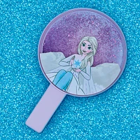 Espejo De Mano Disney Elsa Frozen Sintético Lila