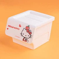 Organizador De Escritorio Sanrio Hello Kitty Plástico Blanco 12.3x8.2 cm