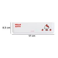 Organizador De Escritorio Sanrio Hello Kitty Plástico Blanco 17x8.5 cm