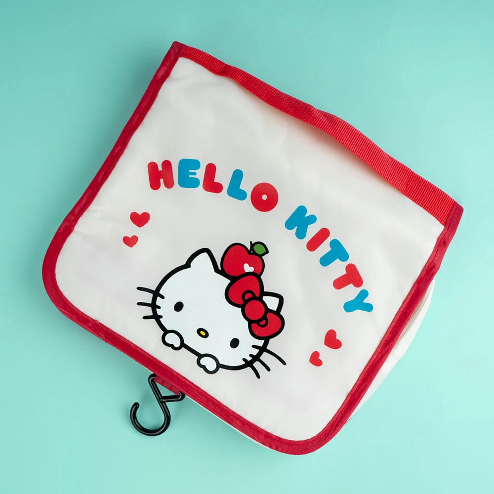 Neceser De Viaje Sanrio Hello Kitty Textil Blanco 23x17 cm