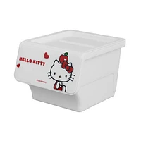 Organizador De Escritorio Sanrio Hello Kitty Plástico Blanco 12.3x8.2 cm