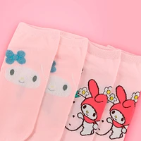 Set Tines Para Mujer Sanrio My Melody Textiles Rosas 23-25 2 Pares