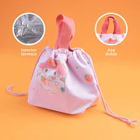 Lonchera Sanrio My Melody Textil Rosa 29x19 cm