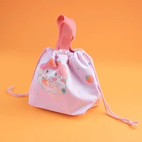 Lonchera Sanrio My Melody Textil Rosa 29x19 cm