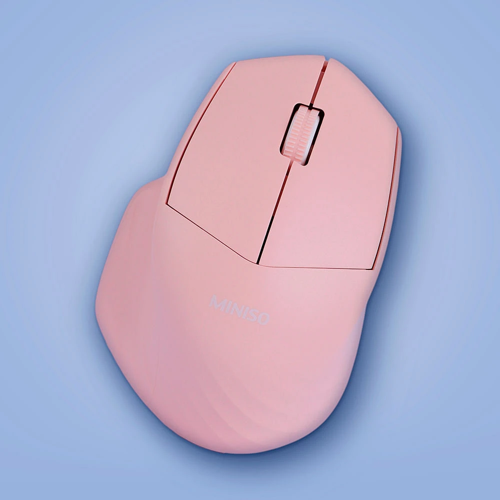 Mouse Inalámbrico Sintético Rosa