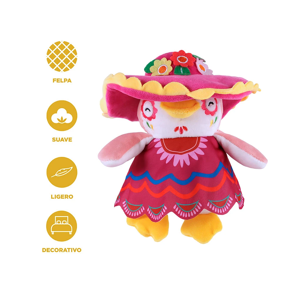 Peluche Sra. Miniso Catrina Felpa 15x22 cm