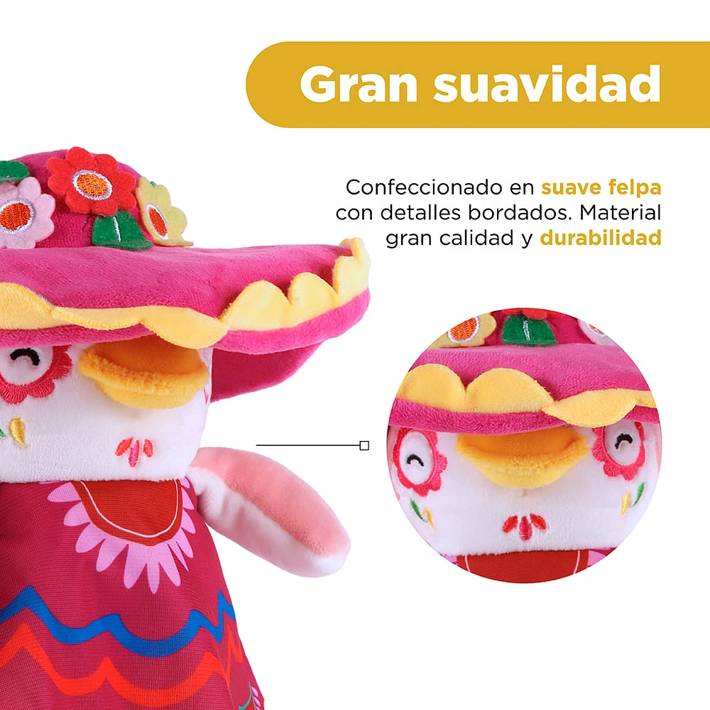 Peluche Sra. Miniso Catrina Felpa 15x22 cm