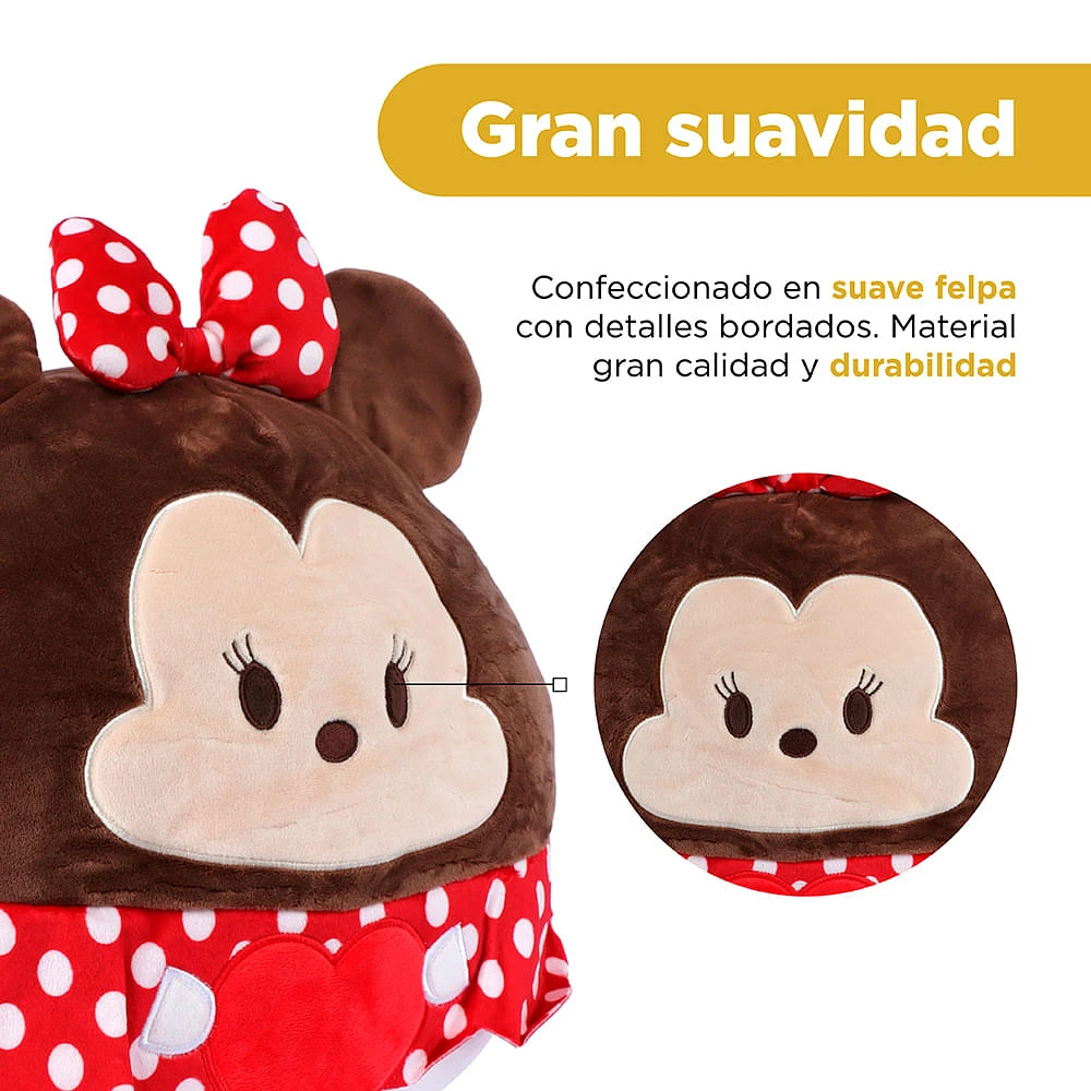 Peluche Disney Minnie Mouse Corazón Felpa 33x39 cm