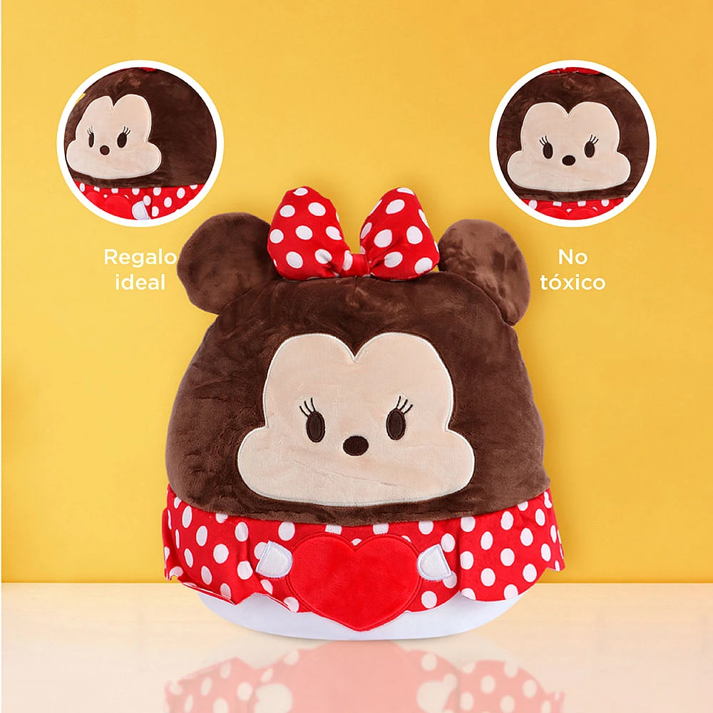 Peluche Disney Minnie Mouse Corazón Felpa 33x39 cm