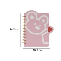 Libreta Pink Romance 10.5x14.2 cm Rayas 50 Hojas