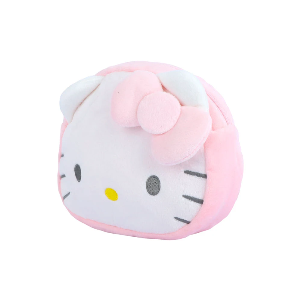 Mini Mochila Sanrio Hello Kitty Felpa Rosa 23x18 cm