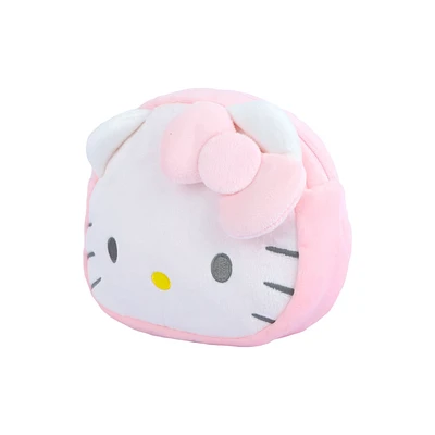 Mini Mochila Sanrio Hello Kitty Felpa Rosa 23x18 cm