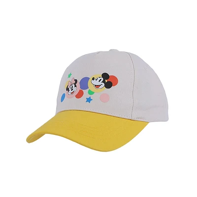 Gorra Disney Infantil Textil Blanca Unitalla