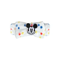 Banda Para Cabello Disney Mickey Mouse 100% Poliéster Blanco Unitalla