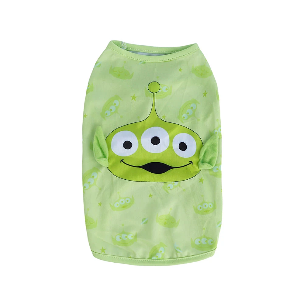 Disfraz Para Mascota Disney Alíen Toy Story Textil Verde Chico