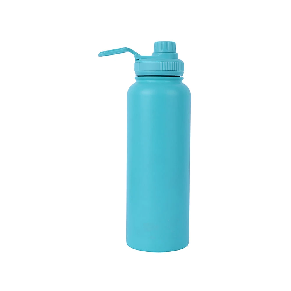 Termo Con Tapa Enroscable Acero Inoxidable Azul Cielo 1400 ml