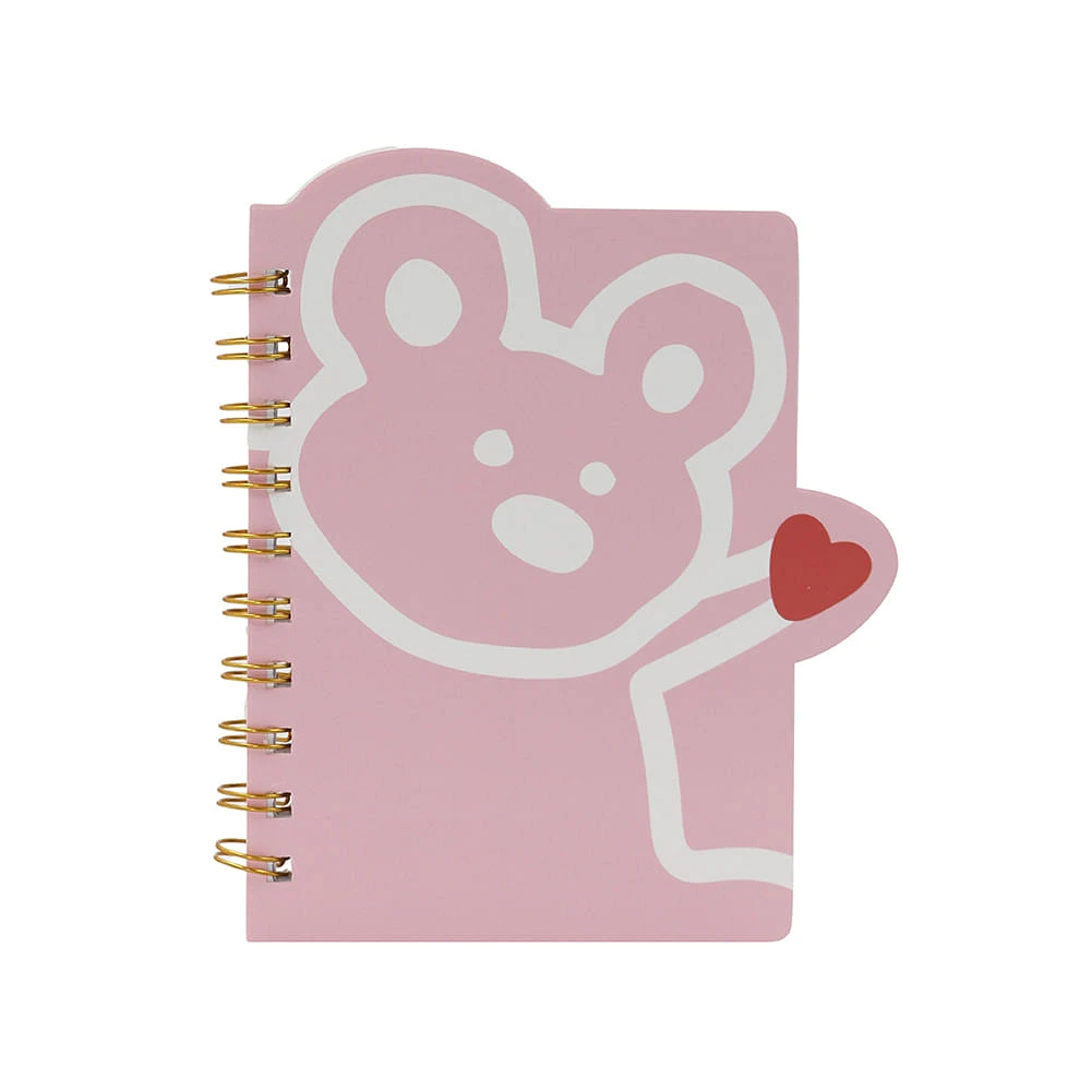 Libreta Pink Romance 10.5x14.2 cm Rayas 50 Hojas