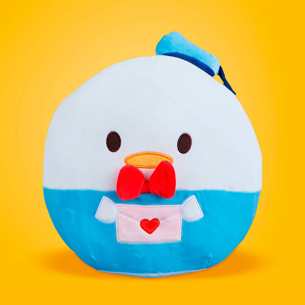 Peluche Disney Pato Donald Redondo Felpa 38x34 cm