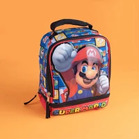 Lonchera Super Mario Bros Textil 20x24 cm