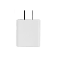 Adaptador De Carga Con Doble Puerto USB Sintético Blanco