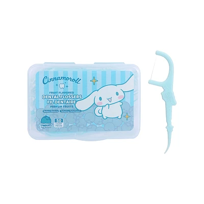 Paquete Hilos Dentales En Arco Sanrio Cinnamoroll Arándano 50 Piezas