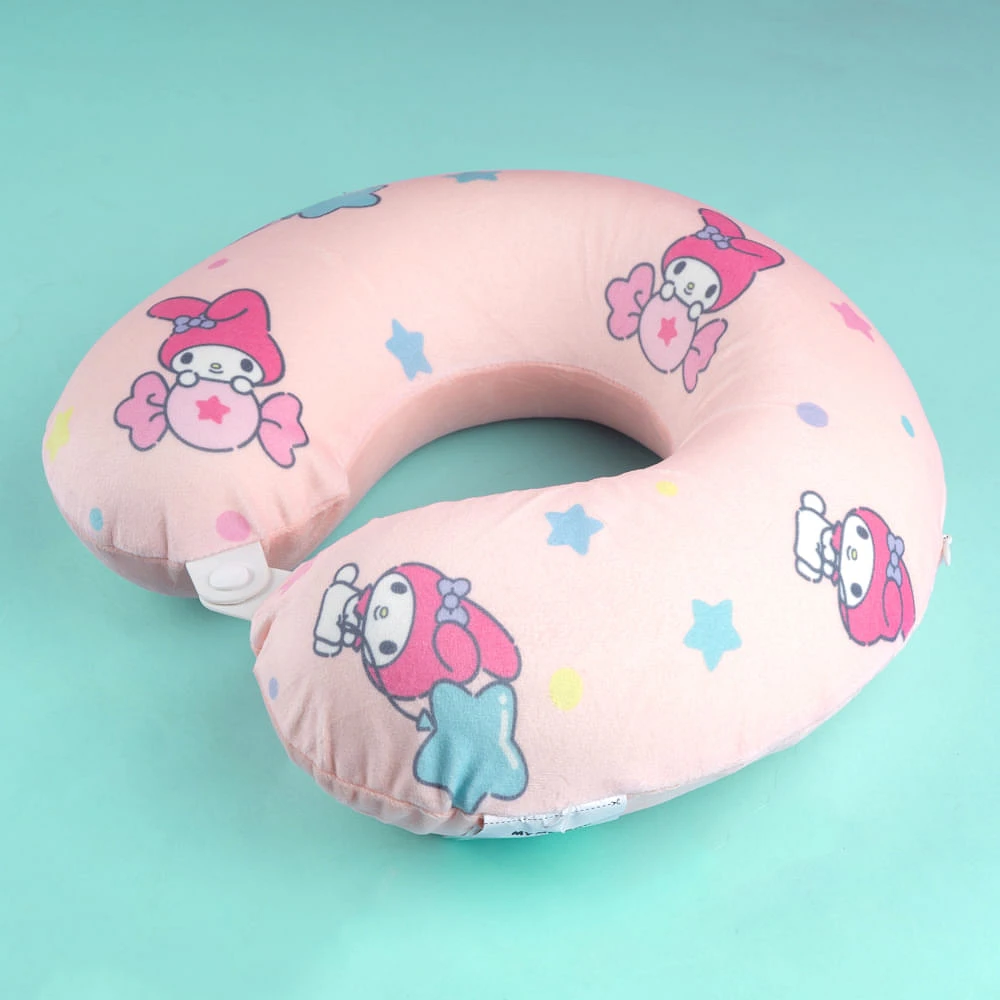 Almohada De Viaje Sanrio My Melody Memory Foam Rosa 28x30 cm