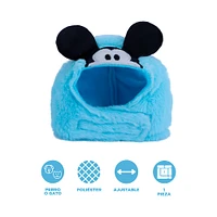 Gorro Para Mascota Disney Mickey Mouse Poliéster Azul Unitalla