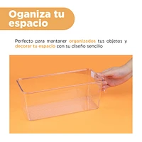 Organizador Para Refri Sintético Transparente 31x11 cm