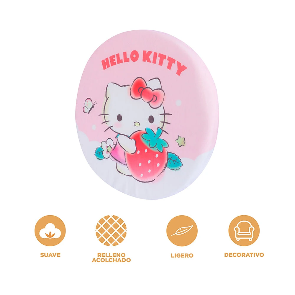 Cojín Decorativo Sanrio Hello Kitty Textil Rosa 40 cm