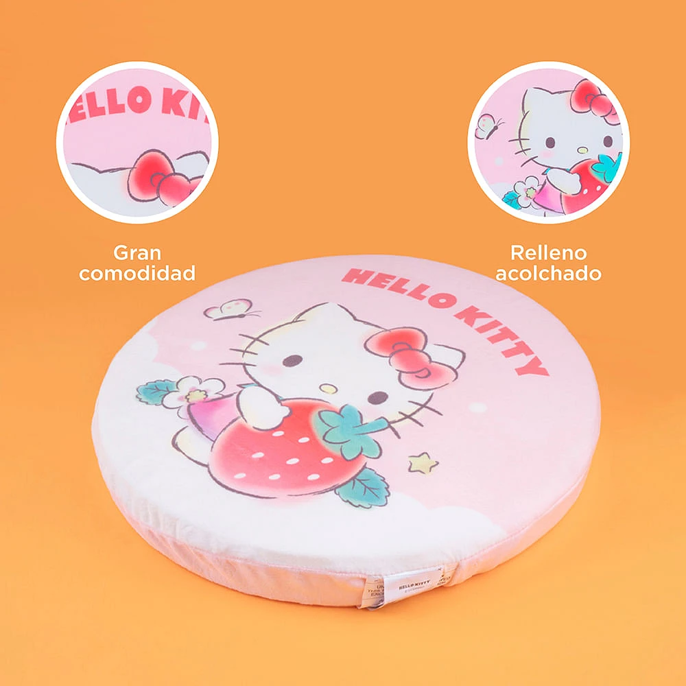 Cojín Decorativo Sanrio Hello Kitty Textil Rosa 40 cm