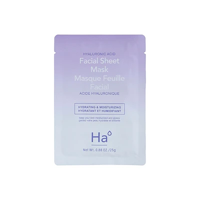 Mascarilla Facial Hidratante 25 ml Acido Hialuronico