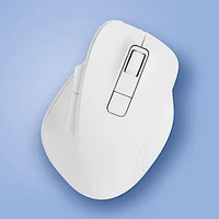 Mouse  Inalámbrico Sintético Blanco