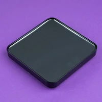 Espejo Con Ventosas Portátil Qbeauty Plástico Negro 9.8x9.8 cm
