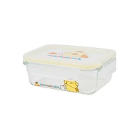 Contenedor De Alimentos Sanrio Pompompurin Vidrio Transparente 570 ml