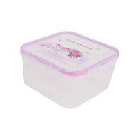 Contenedor De Alimentos Sanrio Plástico Transparente 825 ml