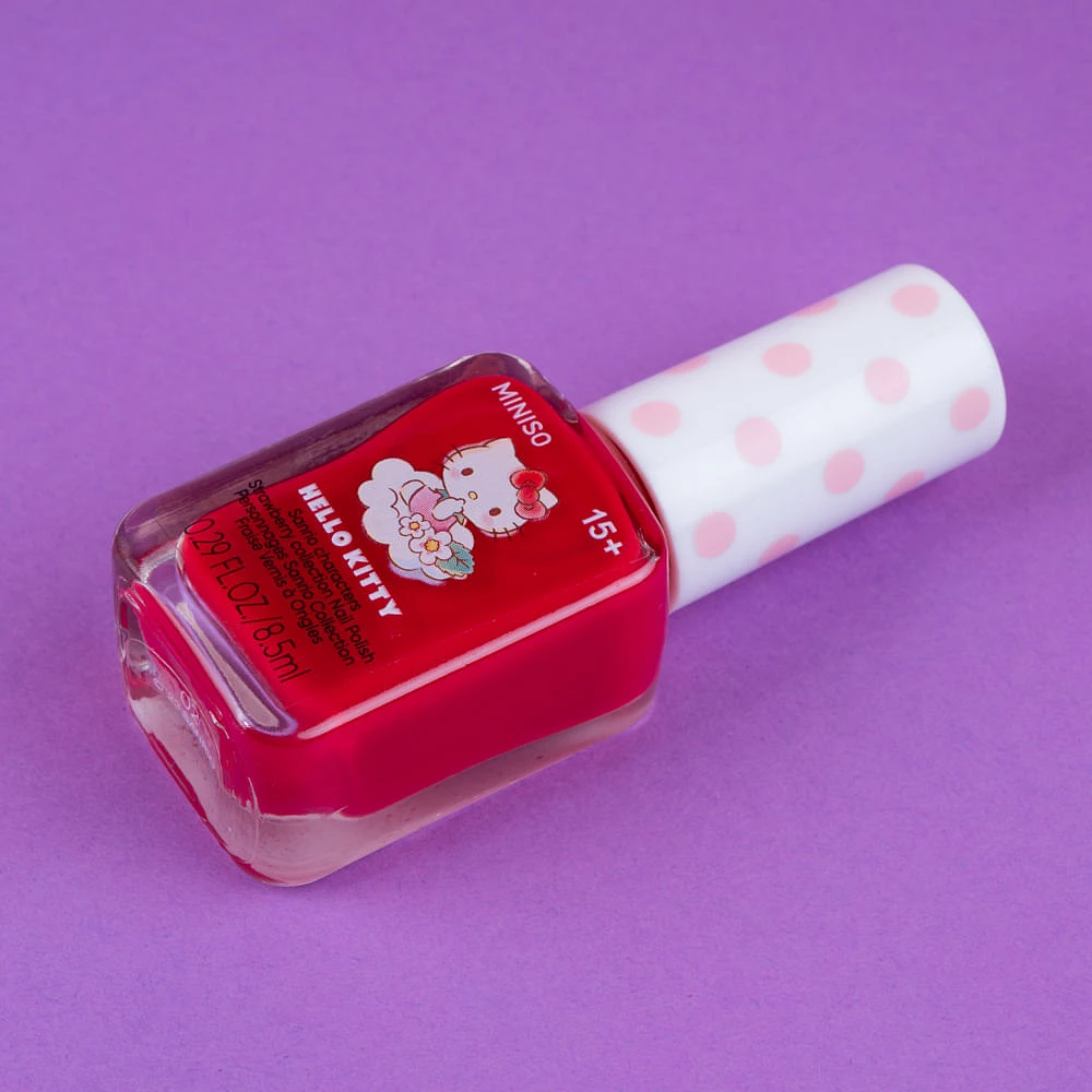 Esmalte Para Uñas Sanrio Hello Kitty Rojo 8.5 ml