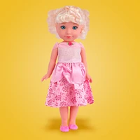 Muñeca Con Vestido Rosa